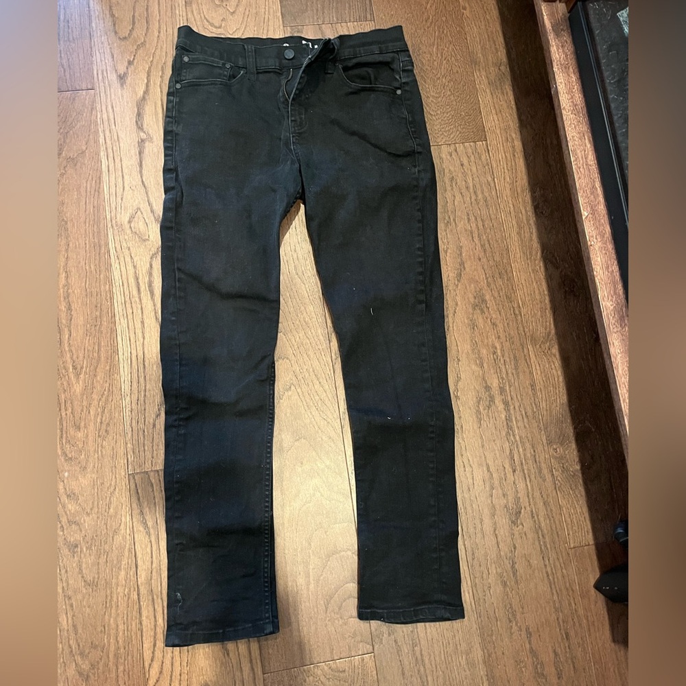 Black skinny jeans. RSQ slim taper